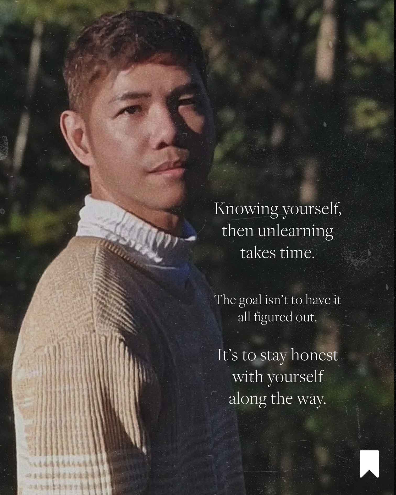 Red Punzalan is an advocate of multipotentiality and a creative professional who works across brand strategy, brand management, creative direction, and visual storytelling. Guided by the belief that growth doesn’t require limitation, he helps individuals and brands express their many strengths with clarity and intention. For Red, creativity thrives when you allow yourself to be more than one thing—because it’s okay to be many.